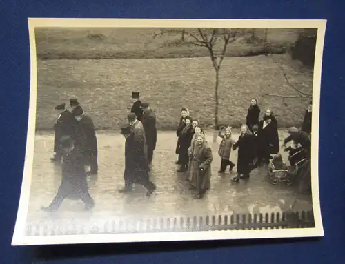 15 Fotographien um 1950 Sächsische Schweiz Glockenweihe in Rathewalde selten js