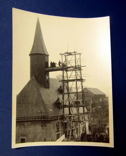 15 Fotographien um 1950 Sächsische Schweiz Glockenweihe in Rathewalde selten js