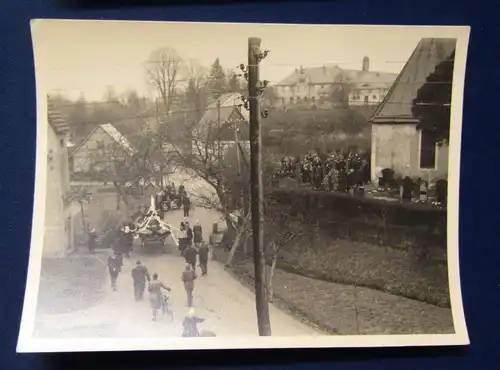 15 Fotographien um 1950 Sächsische Schweiz Glockenweihe in Rathewalde selten js