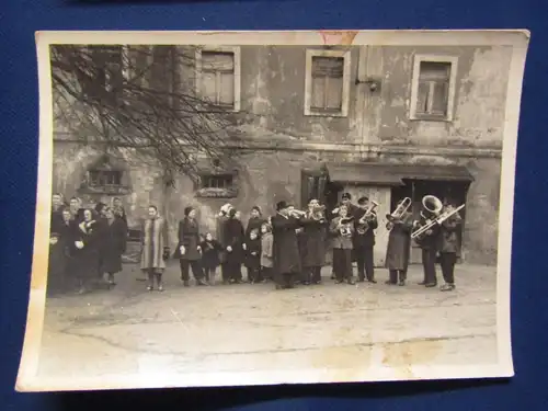 15 Fotographien um 1950 Sächsische Schweiz Glockenweihe in Rathewalde selten js