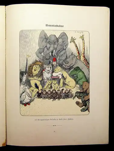 Wer will lachen? Ein Bilderbuch für jung u alt um 1900 Belletristik Kinderbücher