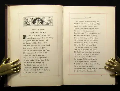 Kinkel, Gottfried Otto der Schütz 1894 Eine rheinische Geschichte Belletristik