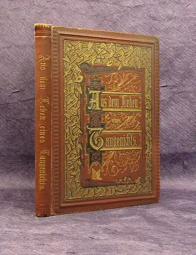Eichendorff Aus dme Leben eines Taugenichts 1877 dekorativer Einband Literatur