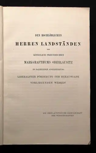 Scriptores Rerum Lusaticarum Sammlung Oberlausitzer Geschichtsschreiber 1870 js