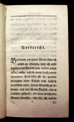 Schulz Handbuch der Physik Freunde der Natur 2. Teil apart um 1795 mb