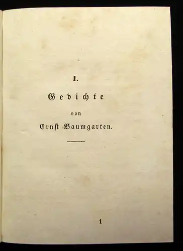 Neuer Göttinger Musenalmanach 1832 Ex Libris Adolf Spamer Goldschnitt