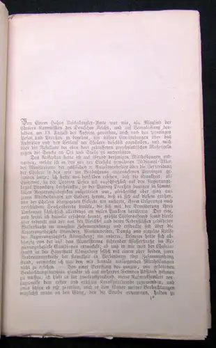 Das Auftreten und der Verlauf der Cholera Or.Ausg. selten 1874 Reise- Bericht