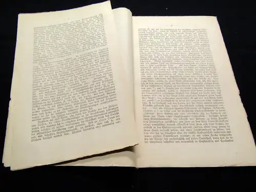 Das Auftreten und der Verlauf der Cholera Or.Ausg. selten 1874 Reise- Bericht