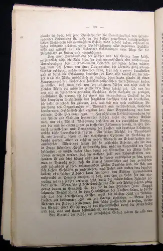 Das Auftreten und der Verlauf der Cholera Or.Ausg. selten 1874 Reise- Bericht