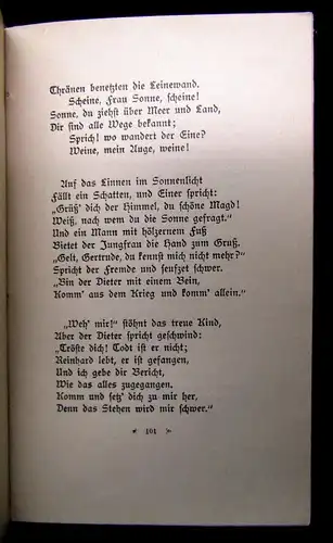 Baumbach Der Pathe des Todes 1905 Dichtung dekorativer Einband Rundumgoldschnitt