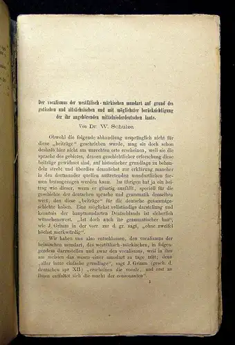 Beiträge zur Geschichte Dortmunds u der Grafschaft Mark 2+3 1878 Geschichte