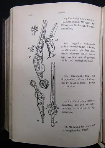 Demmin Die Kriegswaffen in ihrer historischen Entwicklung 1886 Geschichte mb