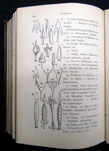 Demmin Die Kriegswaffen in ihrer historischen Entwicklung 1886 Geschichte mb