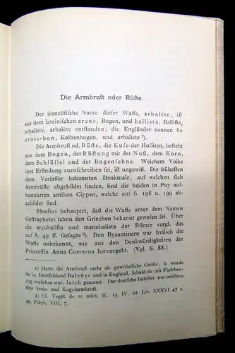 Demmin Die Kriegswaffen in ihrer historischen Entwicklung 1886 Geschichte mb