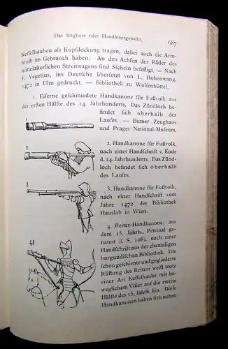 Demmin Die Kriegswaffen in ihrer historischen Entwicklung 1886 Geschichte mb