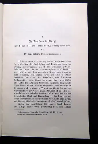 Beiträge zur Geschichte Dortmunds und der Graffschaft Mark XVII 1909