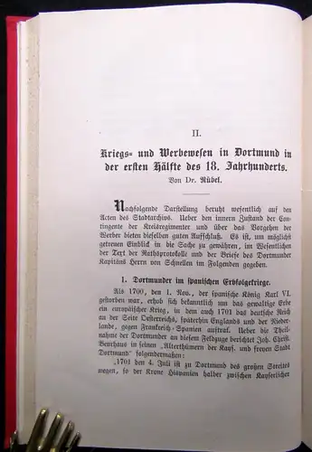 Beiträge zur Geschichte Dortmunds und der Graffschaft Mark VII. 1896 Geschichte