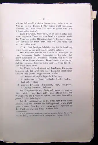 Beiträge zur Geschichte Dortmunds und der Graffschaft Mark XXIII 1914 Geschichte