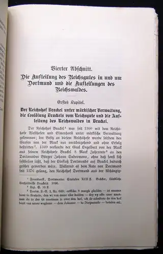 Rübel Die Dortmunder Reichsleute Sonderausgabe des Heftes XV der Beiträge 1907