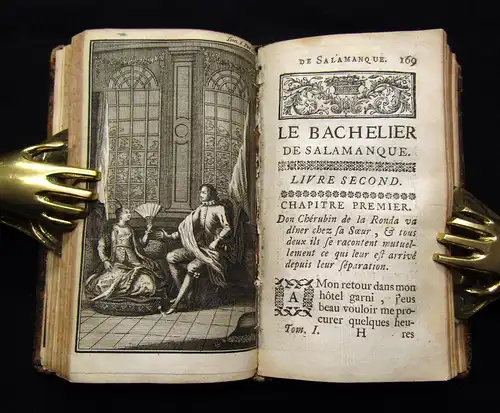 Le Sage 1736 Le Bachelier de Salamanque ou Les Memoires de D. Cherubin de la ...