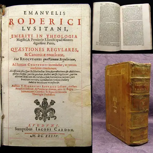 Roderici 1634 Emanuelis Roderici Lusitani, emeriti in theologia magistri ...