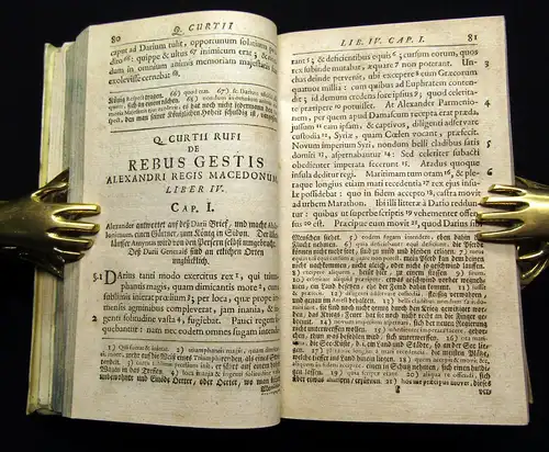 Curtius 1716 De rebus gestis Alexandri Magni. Oder: Deutliche und nach dem ...