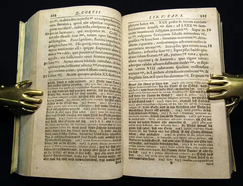 Curtius 1716 De rebus gestis Alexandri Magni. Oder: Deutliche und nach dem ...