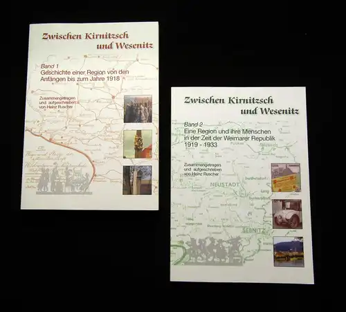 Zwischen Kirnitzsch und Wesenitz, Band 1+2, Sächsische Schweiz, Sachsen