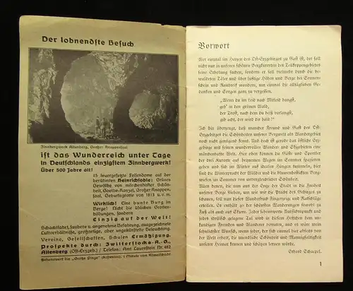 3 Wanderbücher 1934,1923 Lausitzer Wanderbuch,Dresdner Wanderbuch,40 Wanderungen