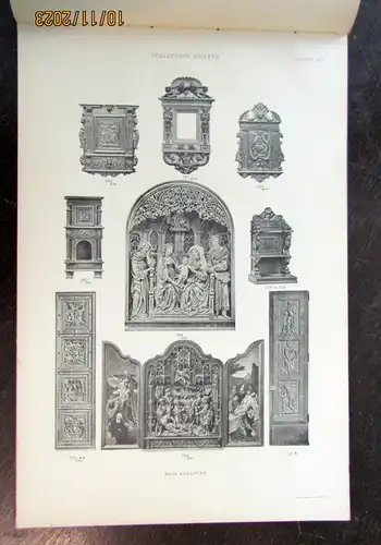 Catalogue des objets d`art et de haute curiosite antiques Nur  die Tafeln selten