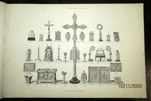 Catalogue des objets d`art et de haute curiosite antiques Nur  die Tafeln selten