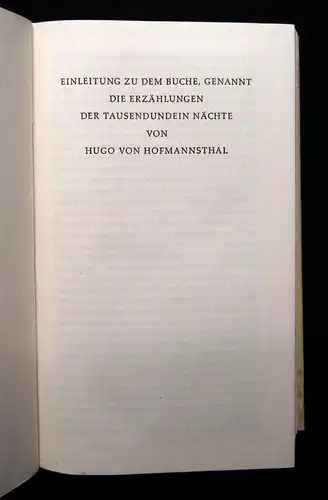 Littmann, Enno 1854 Die Erzählungen aus den Tausendundein Nächten - 6 Bde.