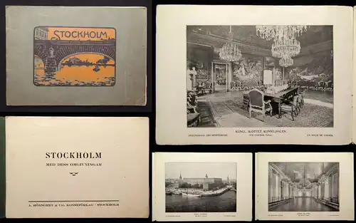 Stockholm Medd Dess Omgivningar 1923 Stockholm und seine Umgebung Ortskunde