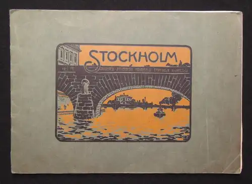 Stockholm Medd Dess Omgivningar 1923 Stockholm und seine Umgebung Ortskunde