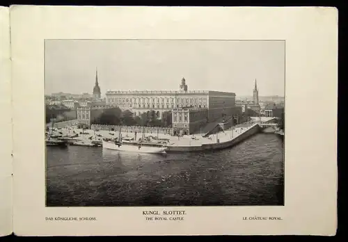 Stockholm Medd Dess Omgivningar 1923 Stockholm und seine Umgebung Ortskunde