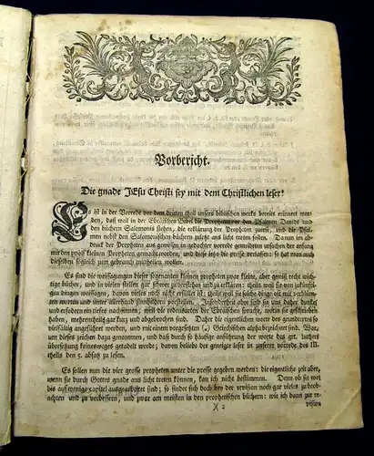 Starke, Chr. 1744 Synopsis - Kurzgefasster Auszug der gründlichen und nutzbaren