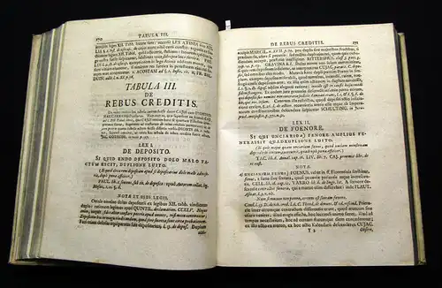 Hoffmann 1726-1734 Historiae Juris Romano-Justinianei - 2 Bde.