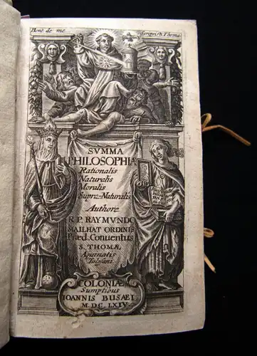 Raymundo 1664 Summa Philosophiae rationalis, Naturalis, Moralis, supra-Naturalis