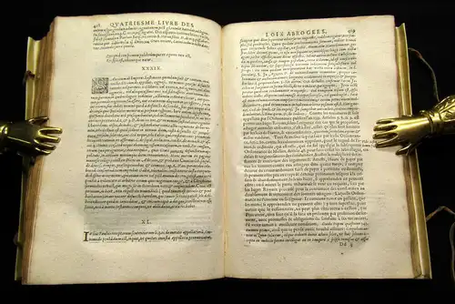 Bugnyon, M. Philibert 1605 Loix Abrogees et inusitees en toutes les cours, [...]