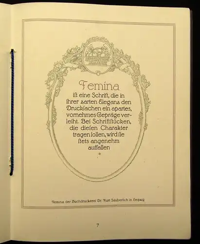 Die 12 schönsten Schriften Buchdruckerei Säuberlich 1922 selten Schriftgießerei