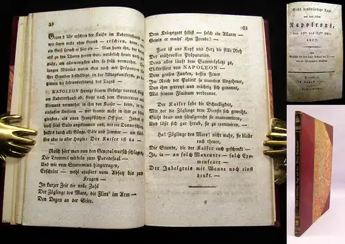 Engelhardt 1807 Napoleonica  - Sechs denkwürdige Tage aus dem Leben Napoleons