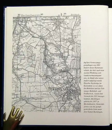 Das Bahnbuch 100 Jahre Strom und Zugverbindung Tettnang-Meckenbeuren 1995 Bd.4