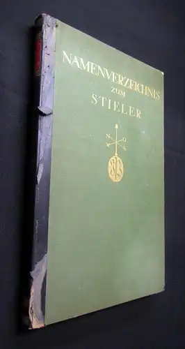 Stieler 1926/1927 Stielers Hand-Atlas - 254 Haupt- und Nebenkarten in Kupfer