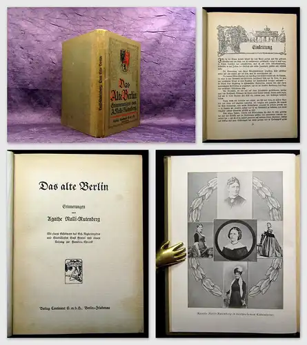 Nalli-Rutenberg Das alte Berlin Erinnerungen um 1920 Geschichte Landeskunde