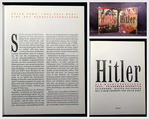 Hitler Bd.1 und 2 komplett EA 1989 Geschichte Militaria