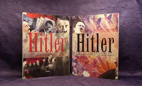 Hitler Bd.1 und 2 komplett EA 1989 Geschichte Militaria