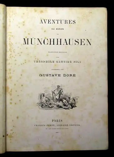 Dore Münchhausen Fils Aventures du Baron de Münchhausen um 1866 Abenteuer