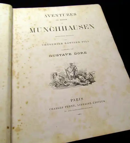 Dore Münchhausen Fils Aventures du Baron de Münchhausen um 1866 Abenteuer