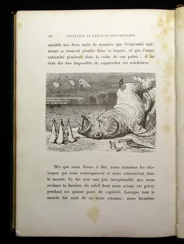 Dore Münchhausen Fils Aventures du Baron de Münchhausen um 1866 Abenteuer