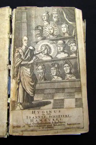 Hyginus 1674 Hygini quae hodie extant adcurante Joanne Scheffero, qui simul...